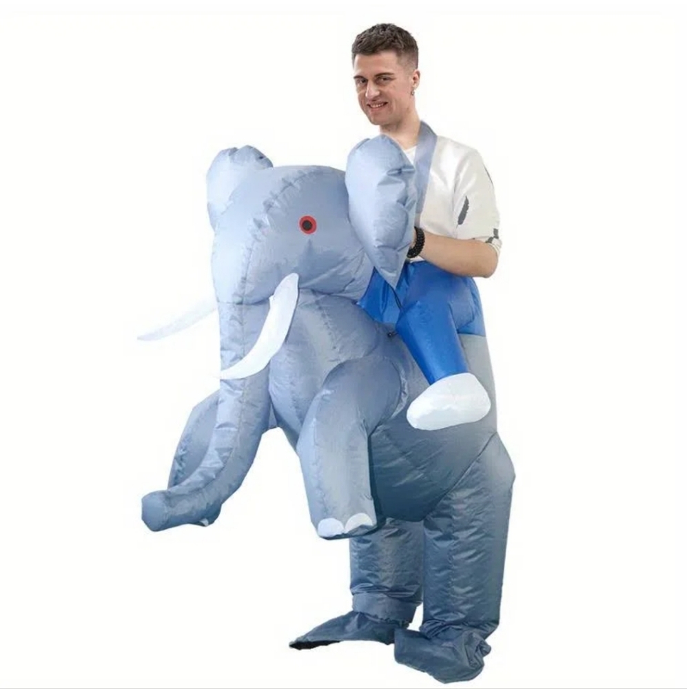 Inflatable Elephant Costume - adult